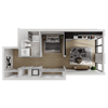 JR. 1 Bedroom D